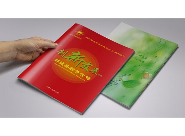 郯城县种子公司画册设计