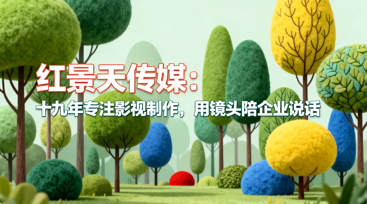 红景天传媒：十九年专注影视制作，用镜头陪企业说话