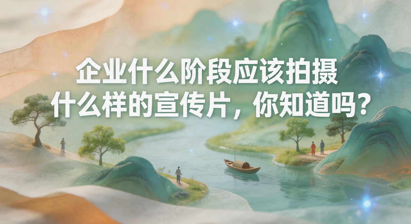 企业什么阶段应该拍摄什么样的宣传片你知道吗？