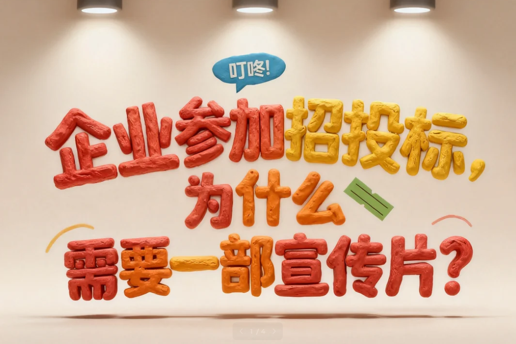 企业参加招投标，为什么需要一部宣传片？