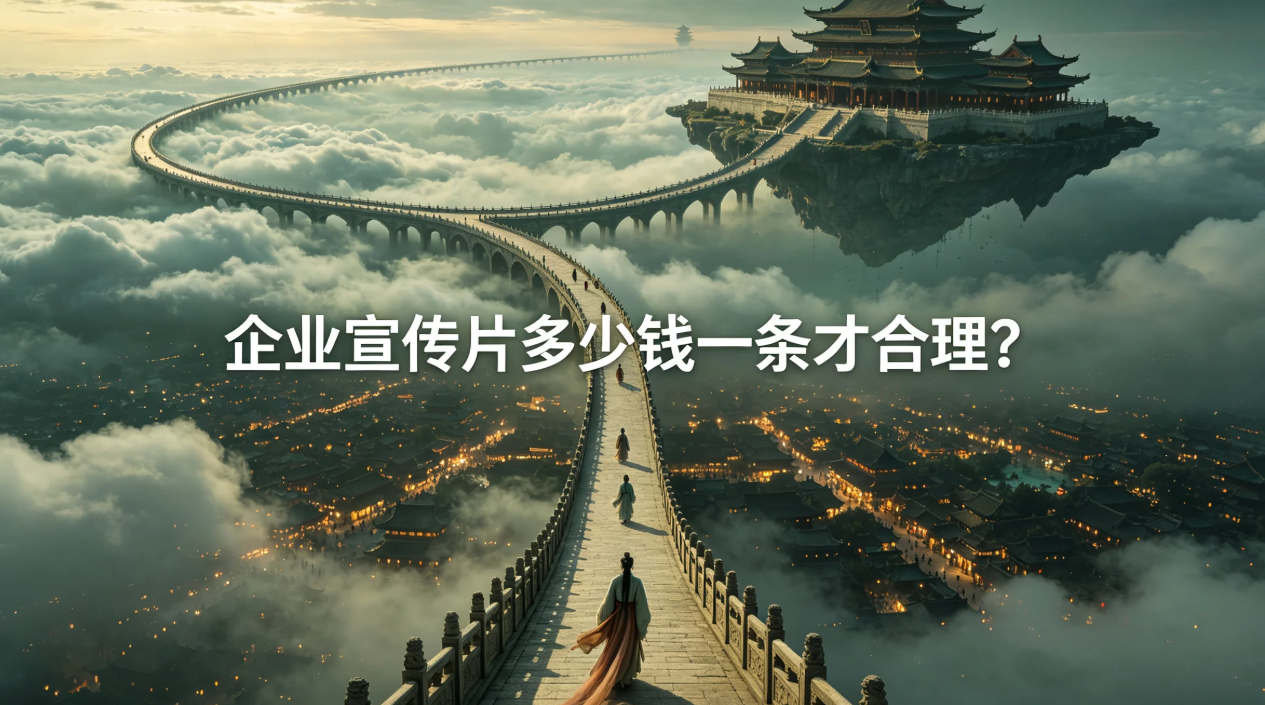 企业宣传片多少钱一条才合理？